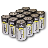 Energizer D Alkaline Batteries 12 Pack