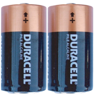 Duracell D Alkaline Batteries 2 Pack