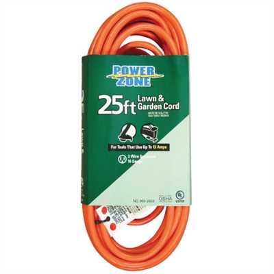 Heavy Duty Extension Cord 25 Ft