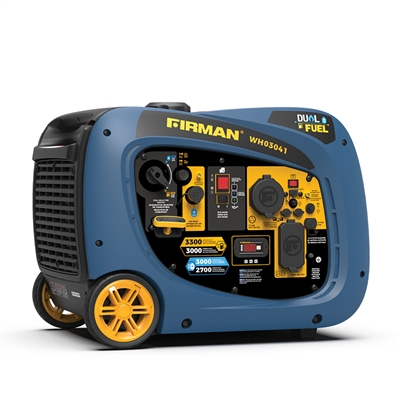 3300 Watt Generator Dual Fuel