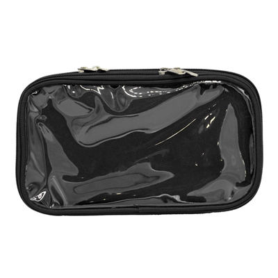 Multi Pocket Accessory Pouch - Black