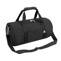 16 in Round Duffel Bag - Black