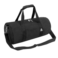 20 in Round Duffel Bag - Black