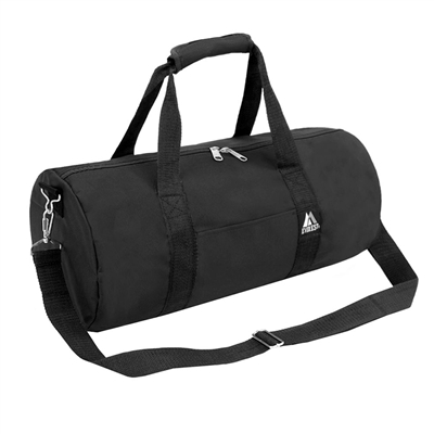 20 in Round Duffel Bag - Black