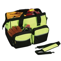 Hi Visibility Lime Deluxe Gear Bag