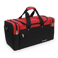 26 in Large Sport Duffel Bag Red and Black