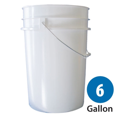 6 Gallon Plastic Pail