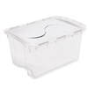 Storage Tote with Hinged Lid 48 quart