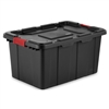 Plastic Industrial Tote 27 Gallon with Lid