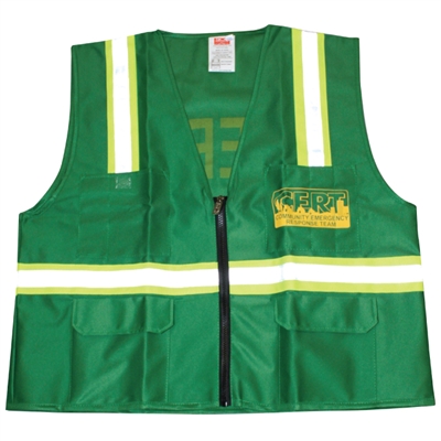 Deluxe CERT Vest with Reflective Stripes - Medium